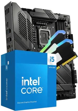 With Motherboard & RAM