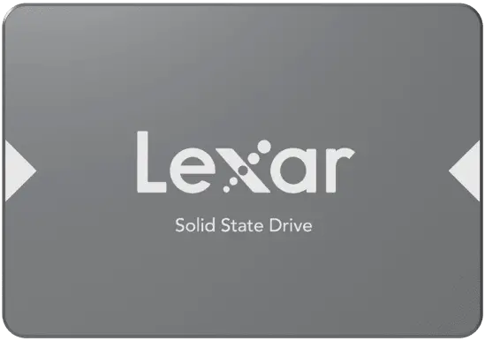Lexar NS100 512GB SATA III 2.5″ Internal SSD LNS100-512RBNA – Up to 550 MB/s Read, 256TBW, 1500 G Shock Resistant