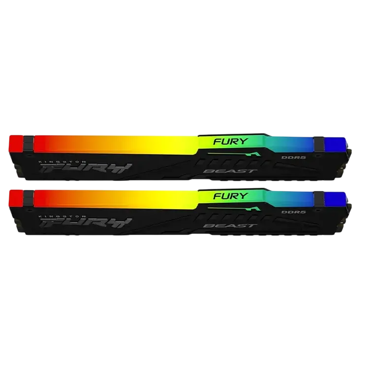 Kingston FURY Beast RGB DDR5‑6000MT/s CL30 64GB(2×32GB