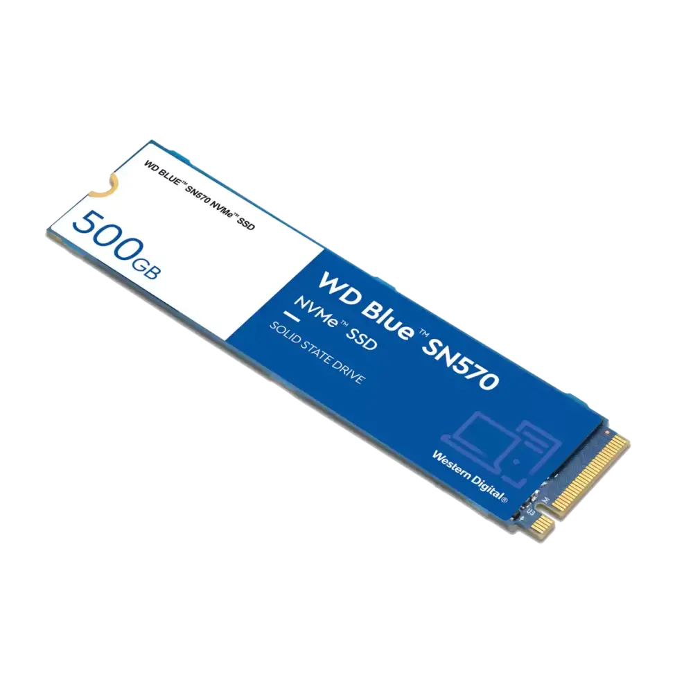WD Blue SN570 500GB NVMe SSD – M.2 2280 PCIe Gen3, Up to
