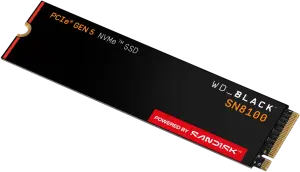 WD BLACK SN8100 NVMe 1TB SSD WDS100T1X0M – PCIe 5.0x4, 14900 MB/s