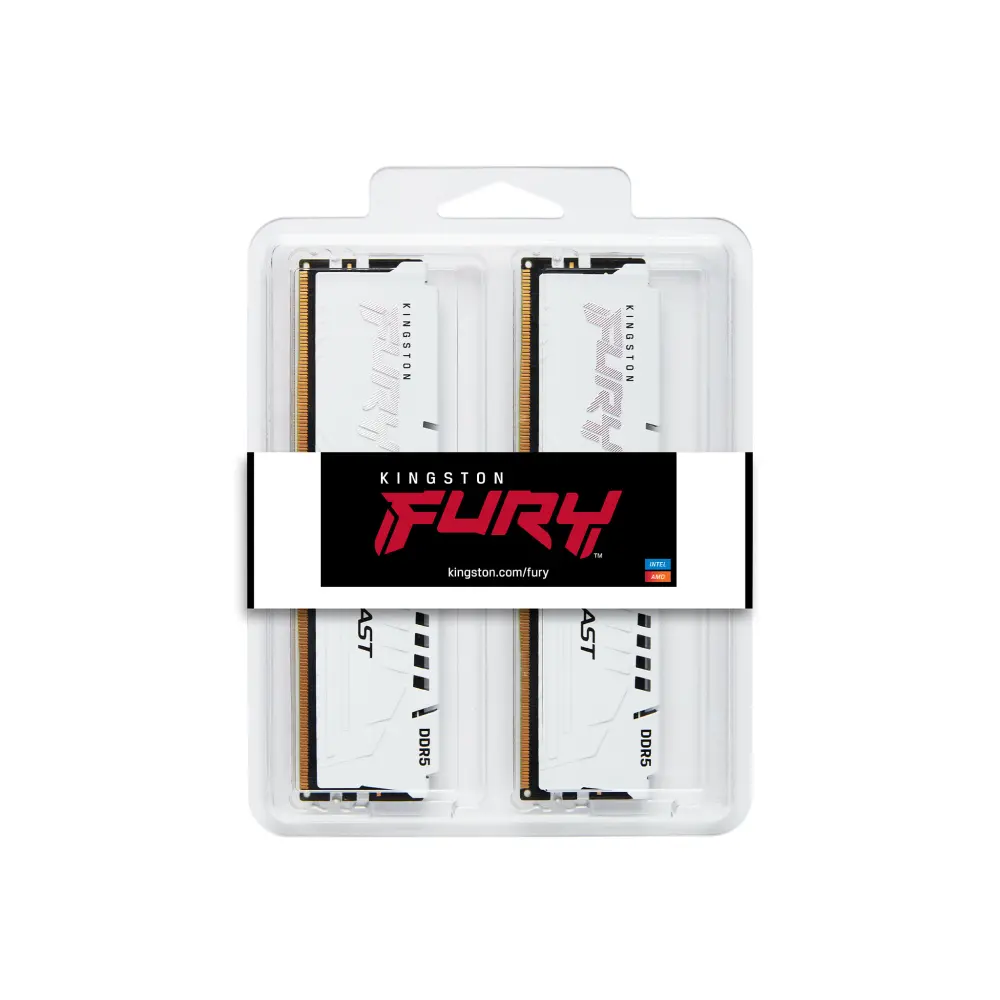 Kingston FURY Beast DDR5‑5600MT/s CL36 32GB(2×16GB) KF556C36BWEK2