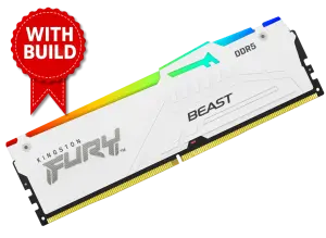 Kingston FURY Beast DDR5‑5600MT/s CL36 16GB Memory KF556C36BWEA-16