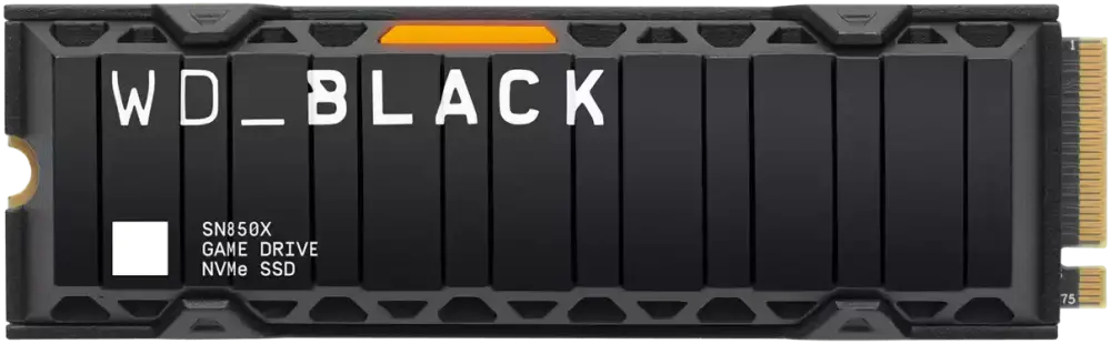 WD BLACK SN850X NVMe 1TB SSD WDS100T2XHE – PCIe 4.0x4, 7300 MB/s