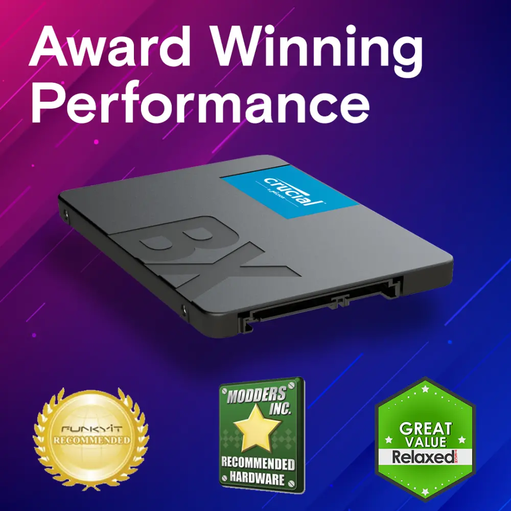 Crucial BX500 1TB 2.5″ SATA III Internal SSD CT1000BX500SSD1 – 540