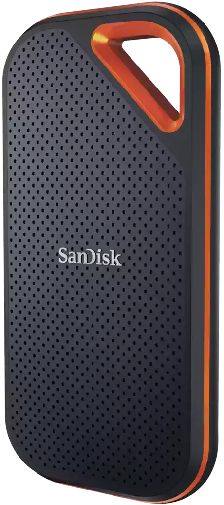 SanDisk Extreme PRO 2TB Portable SSD SDSSDE81-2T00-G25 – 2000MB/s Read and Write, IP65 rated
