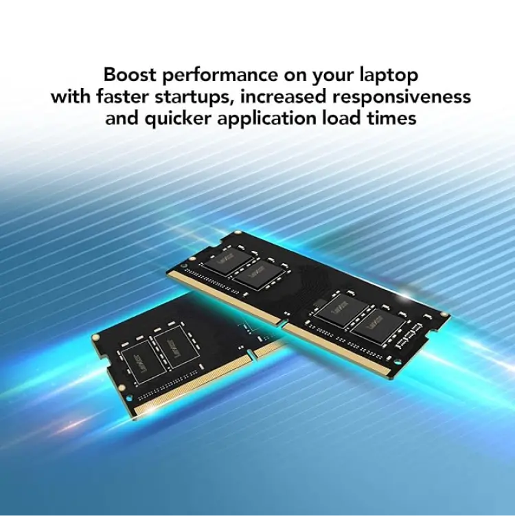 Lexar DDR4‑3200 MT/s CL22 16GB Laptop – 1.2V, 260 Pin SODIMM, High