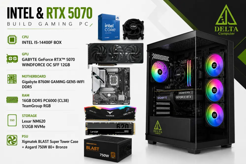 Intel & RTX 5070 Build