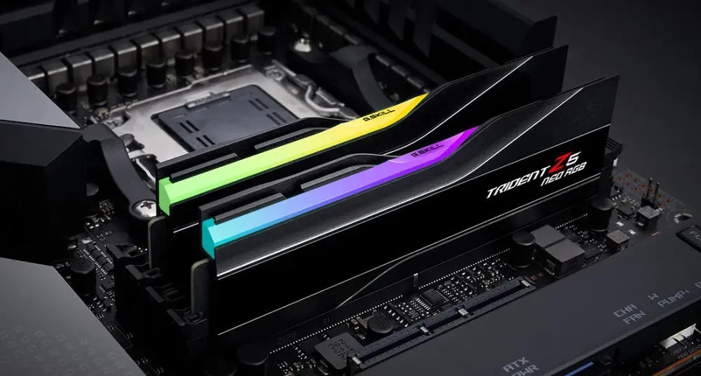 G.SKILL Trident Z5 Neo RGB DDR5‑6000 CL36 64GB (2×32GB) – AMD EXPO