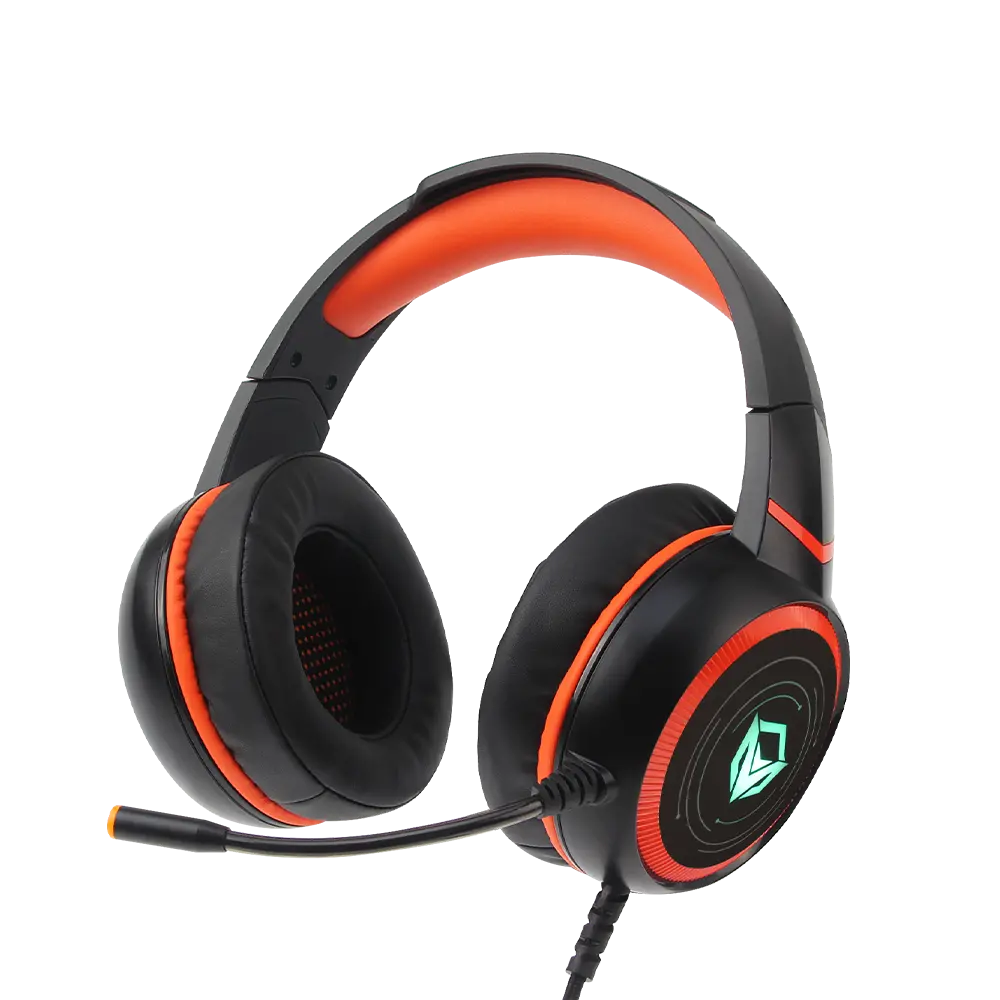 Meetion HP030 Backlit HIFI 7.1 Stereo Wired Gaming Headset – Noise-Canceling Mic, Comfortable Fit, RGB Lighting