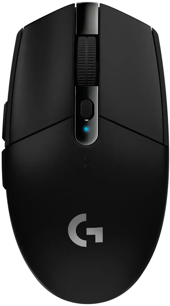 Logitech G305 Wireless Gaming Mouse 910-005280 – 250h Battery, HERO 12K Sensor, 6 Buttons, Ultra-Lightweight, Onboard Memory – Black