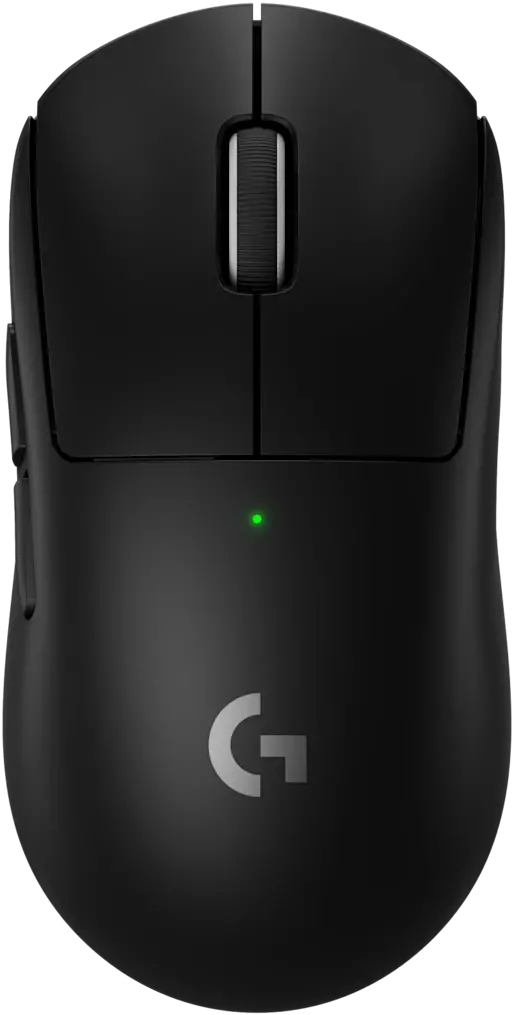 Logitech PRO X SUPERLIGHT 2 Gaming Mouse 910-006631 — 44K DPI, HERO 2, LIGHTSPEED 8K, 60g, LIGHTFORCE Switches, Black