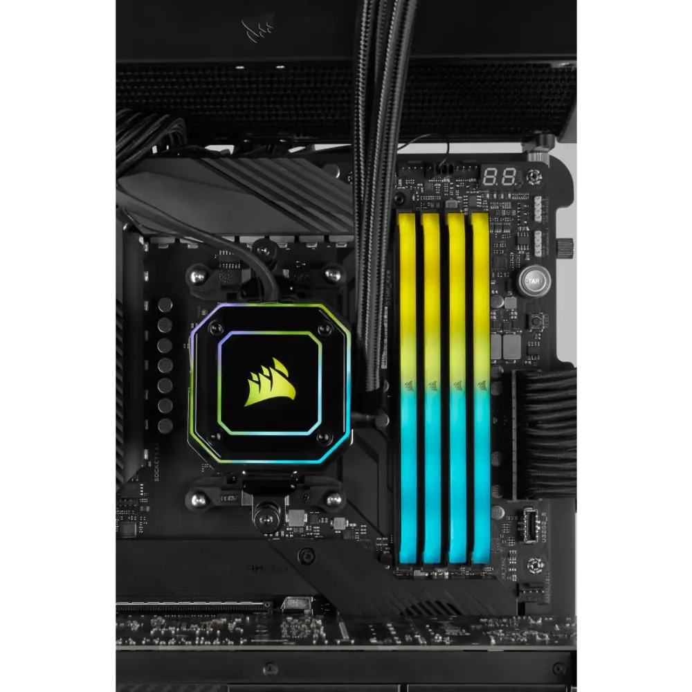 Corsair VENGEANCE® RGB RS 16GB (2×8 GB) DDR4‑3200MT/S CL16 Memory