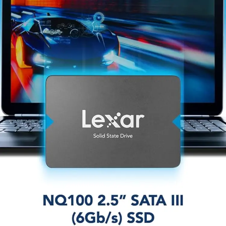 Lexar NS100 512GB SATA III 2.5″ Internal SSD LNS100-512RBNA – Up
