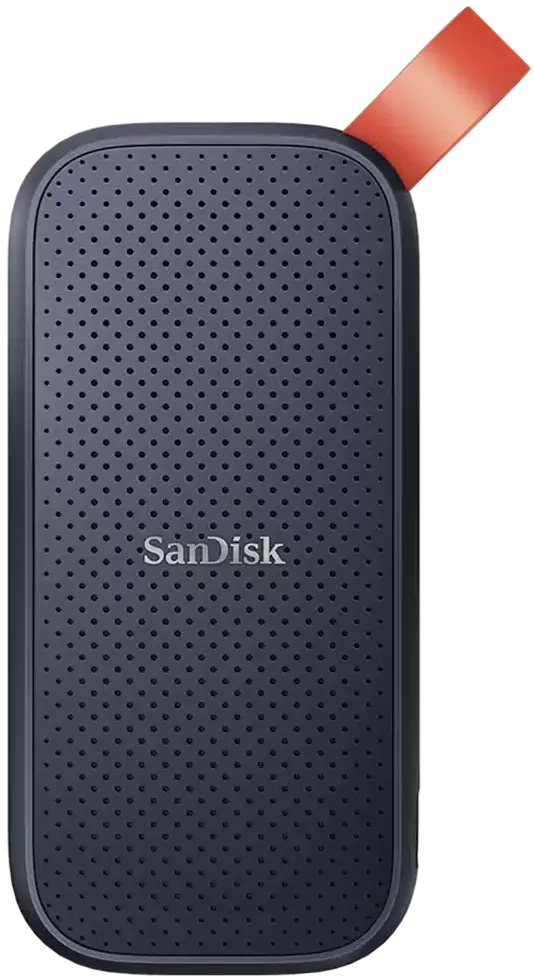 SanDisk Portable SSD 1TB SDSSDE30-1T00-G26 – USB-C, 2M Drop Protection, 800MBs Sequential Read, USB 3.2 Gen 2