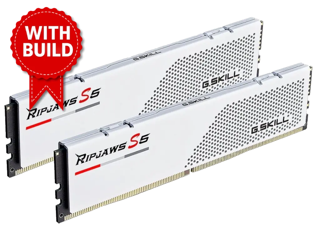 G.SKILL Ripjaws S5 DDR5‑5600 CL40 32GB (2×16GB) – Intel XMP 3.0