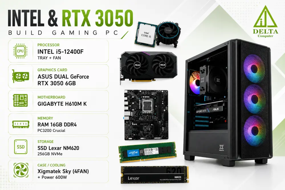 Intel & RTX 3050 Build