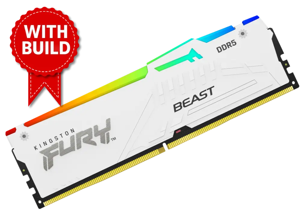 Kingston FURY Beast DDR5‑5600MT/s CL36 16GB Memory KF556C36BWEA-16