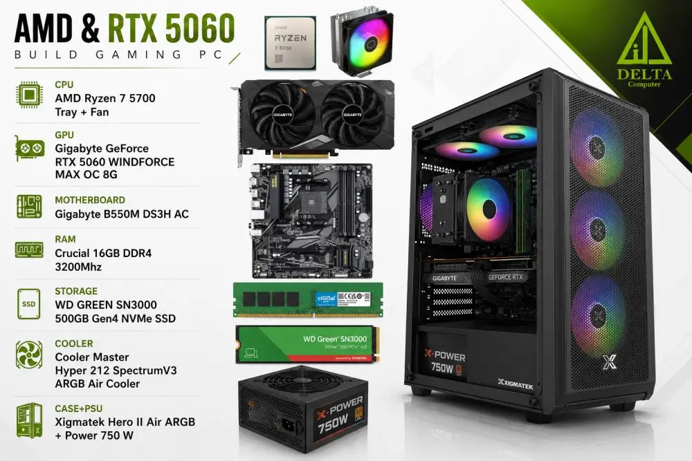 AMD & Build (RTX 5060)